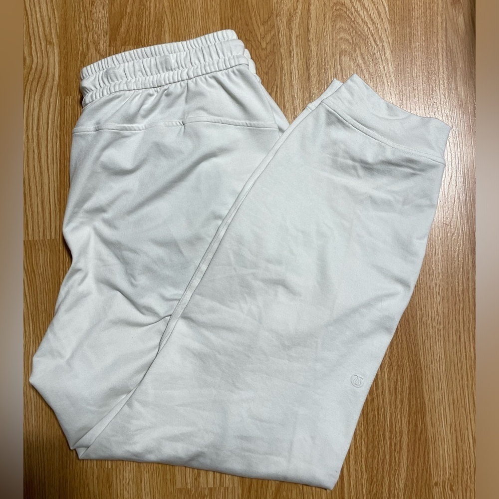 LULULEMON- bone colored joggers